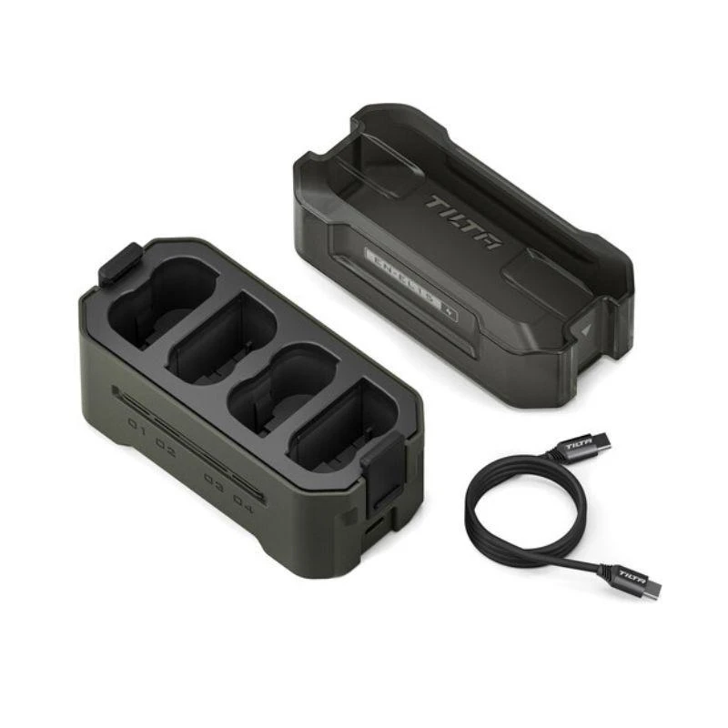 Tilta Portable Charging Station For En-EL15 (4 Channel) - Green - TBC