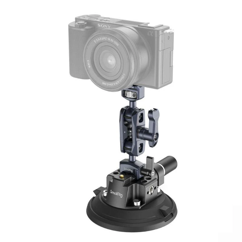 SmallRig 4" Suction Cup Camera Mount Kit For Vehicle Shooting 4236B