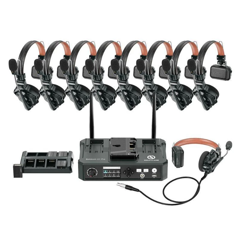 Sistema de Intercomunicação Hollyland Solidcom C1-8S Hub Pro (1,9 GHz)