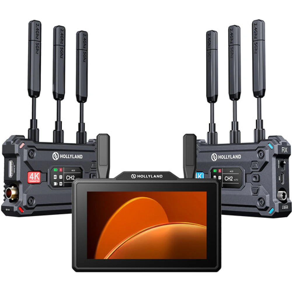 Hollyland Video Transmissor y Monitoramento Kit Pyro 5