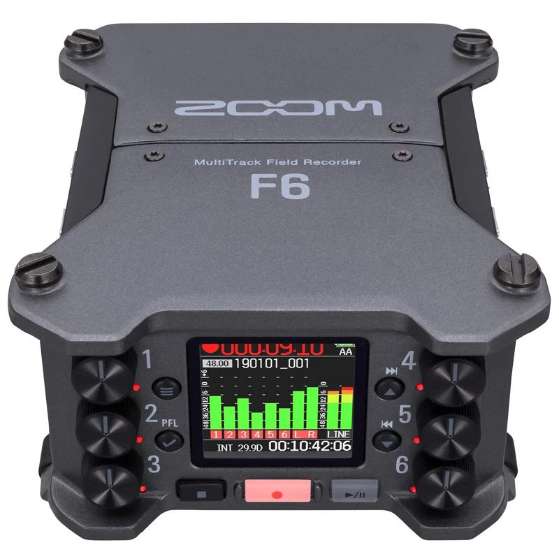 Gravador De Áudio ZOOM F6