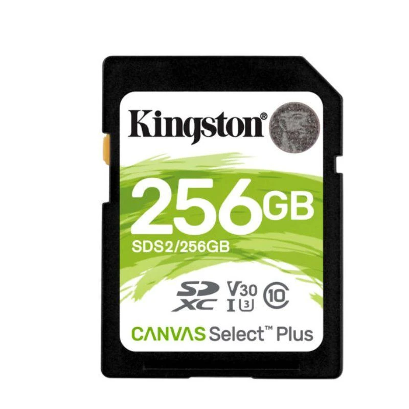 Cartão de Memória SD Kingston Canvas Select Plus 256GB 100MBs – 256GB