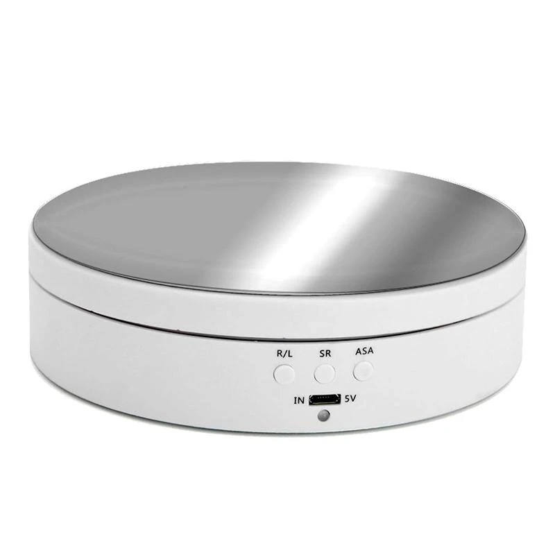 Mini Plataforma Giratória 360° Para Produtos Com Espelho (14CM)