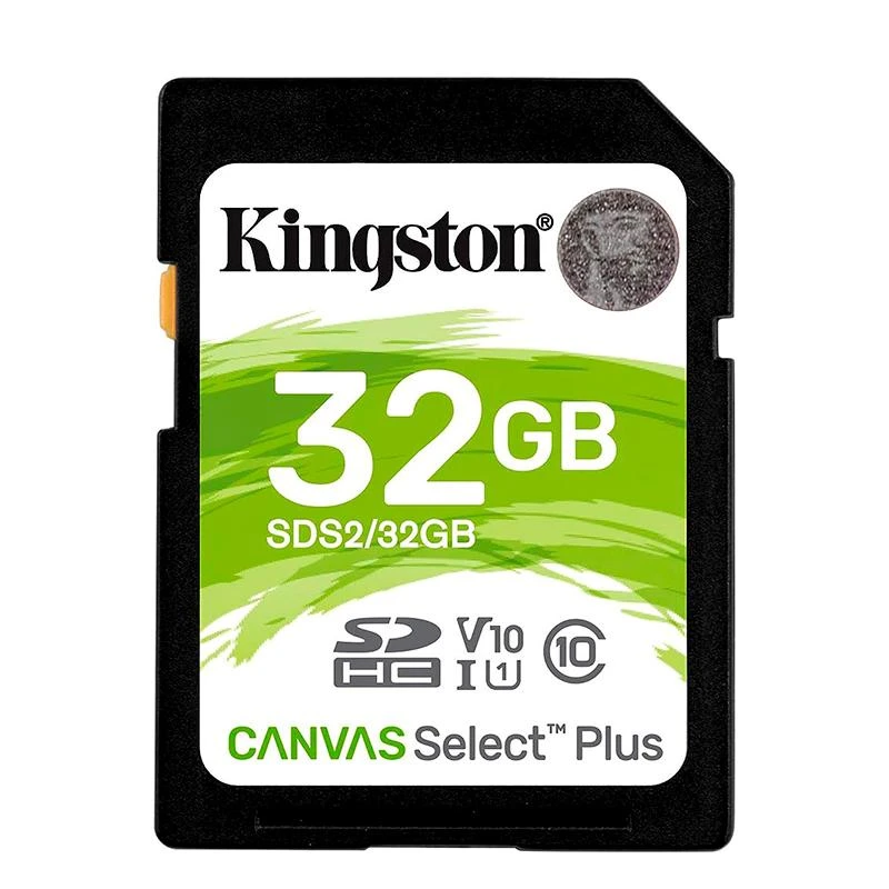 Cartão De Memoria SD C10 32Gb 100Mbs Kingston Canvas