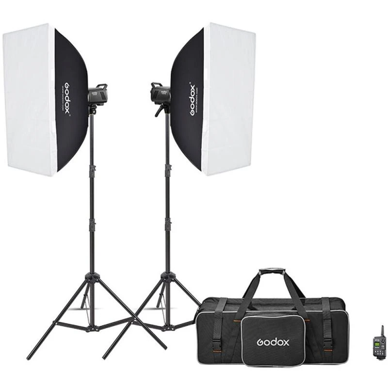 Kit Flash De Estudio Godox MS200V (220V)