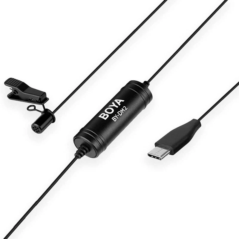 Microfone  Boya BY-DM2 USB-C