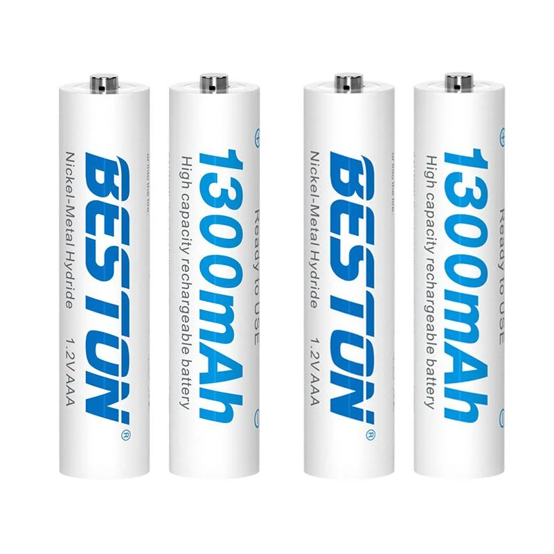 Pilhas Recarregavel Beston AAA (1300mAh)
