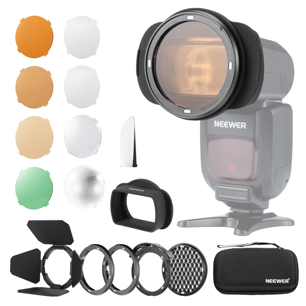 Neewer Kit Accesorios P/Flash CRM3