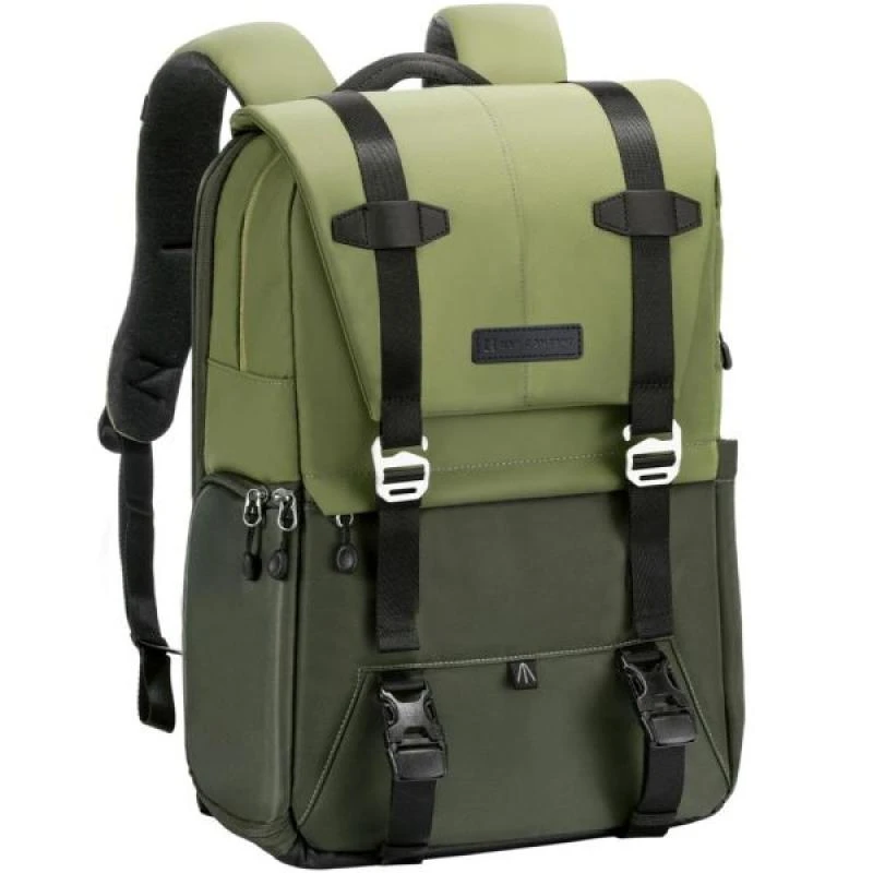 Mochila P/Camara K&F Beta Blackpack V2 Impermeable/20L Green (KF13.087AV2)