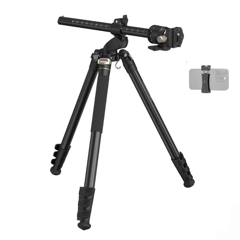 Tripé SmallRig KG CT200 4288 + Suporte para Celular - Preto