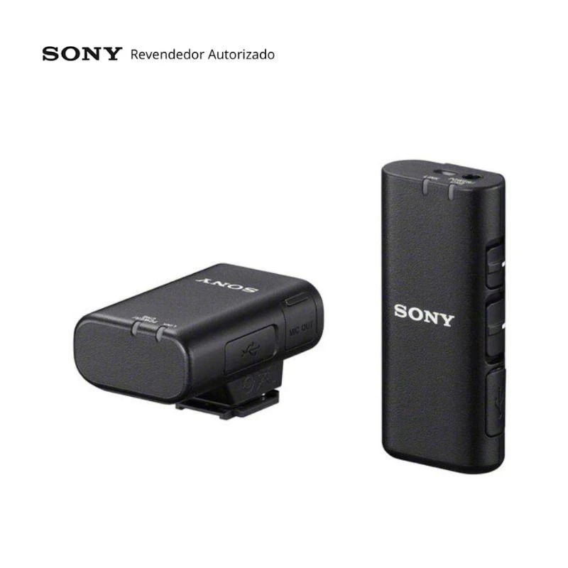 Microfone Sony Ecm-W2BT Camera-Mount Digital Bluetooth Wireless