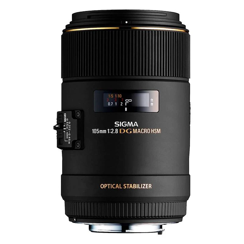 Lente Sigma 105MM F2.8 Macro EX DG OS HSM Para Canon