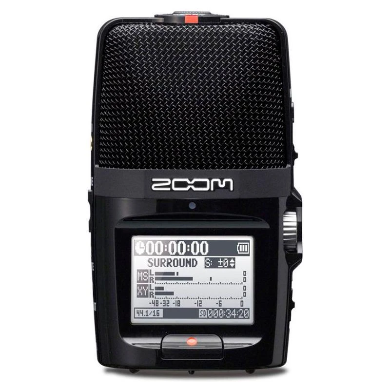 Gravador De Audio Zoom H2next