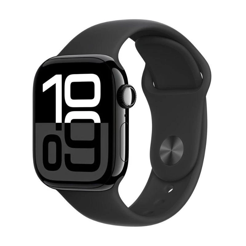 Apple Watch S10 GPS 42MM  Aliminum Case Jet Black S/B S/M (MWWE3LW/A)