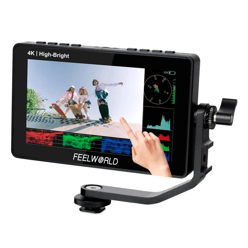 Monitor F5 Prox Feelworld 4K 5,5'' Touch (1600 Nit)