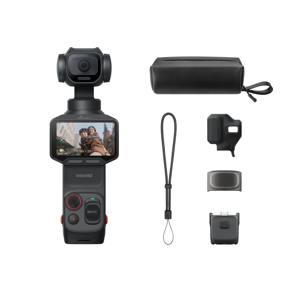 Insta360 Luna Pro Standard Bundle Cosmic Preto  (LUNAPRO01)