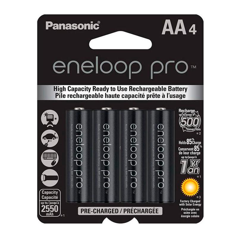 Pilas Recargables Panasonic Pro AA4 - ALFATEC
